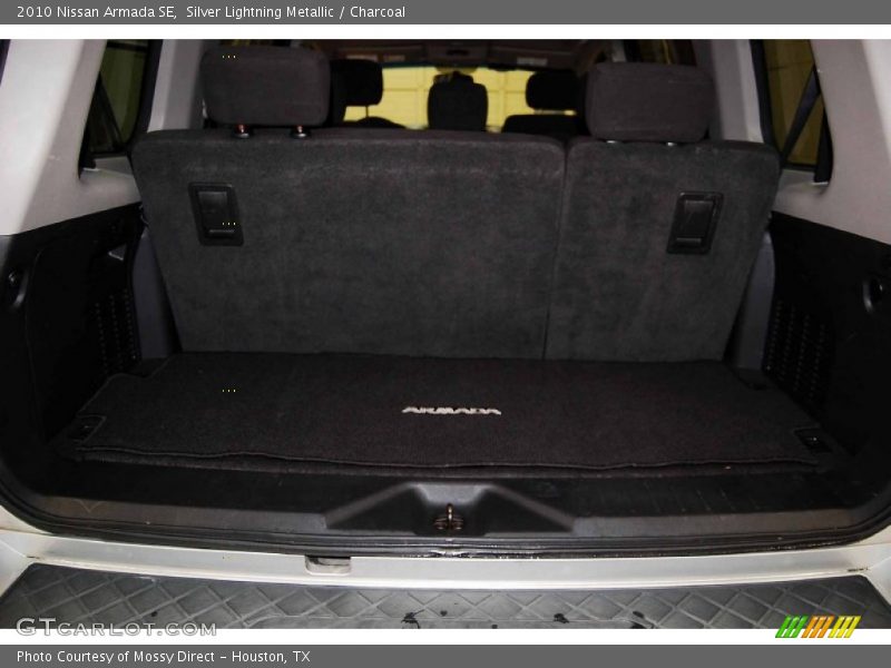 Silver Lightning Metallic / Charcoal 2010 Nissan Armada SE