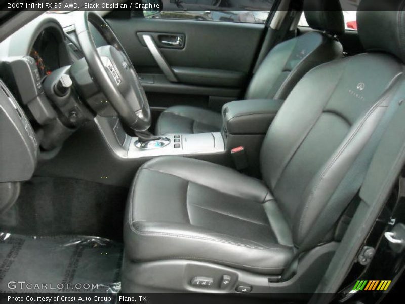 Black Obsidian / Graphite 2007 Infiniti FX 35 AWD