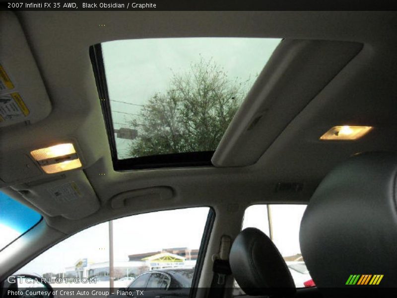 Black Obsidian / Graphite 2007 Infiniti FX 35 AWD