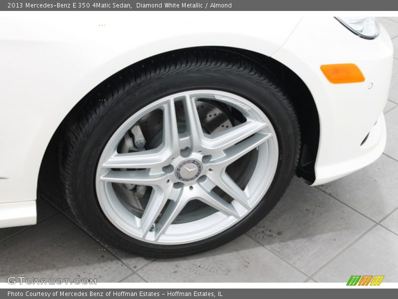 Diamond White Metallic / Almond 2013 Mercedes-Benz E 350 4Matic Sedan