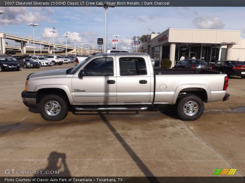 Silver Birch Metallic / Dark Charcoal 2007 Chevrolet Silverado 2500HD Classic LT Crew Cab