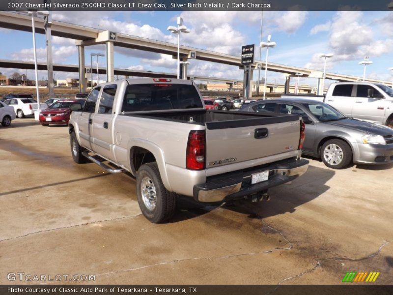 Silver Birch Metallic / Dark Charcoal 2007 Chevrolet Silverado 2500HD Classic LT Crew Cab