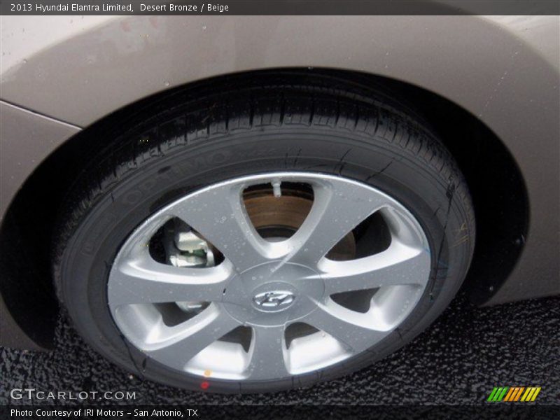 Desert Bronze / Beige 2013 Hyundai Elantra Limited