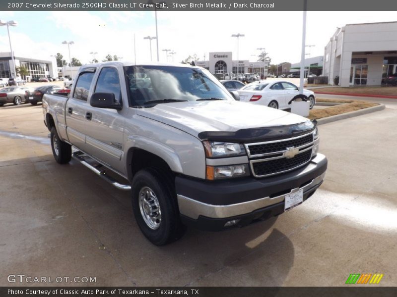 Silver Birch Metallic / Dark Charcoal 2007 Chevrolet Silverado 2500HD Classic LT Crew Cab