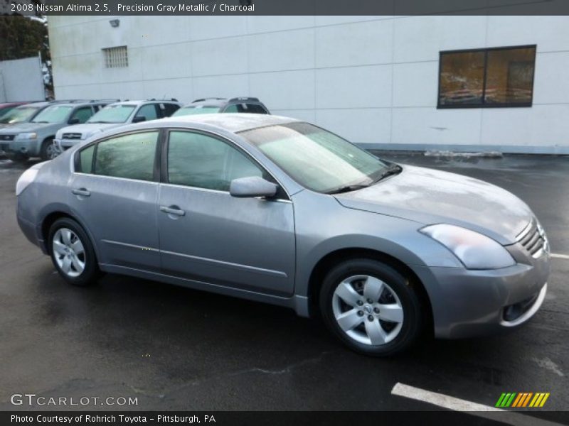 Precision Gray Metallic / Charcoal 2008 Nissan Altima 2.5