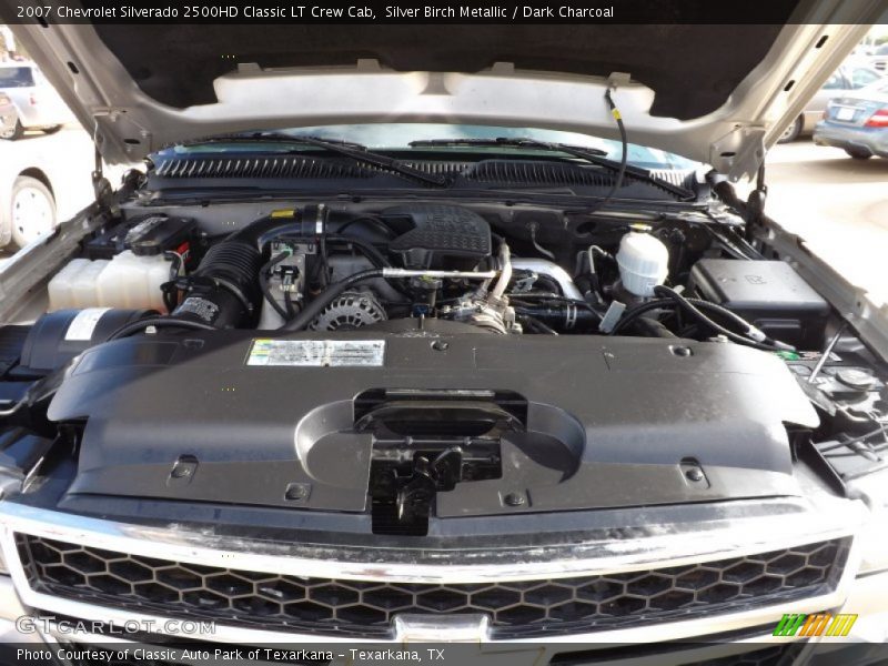 Silver Birch Metallic / Dark Charcoal 2007 Chevrolet Silverado 2500HD Classic LT Crew Cab