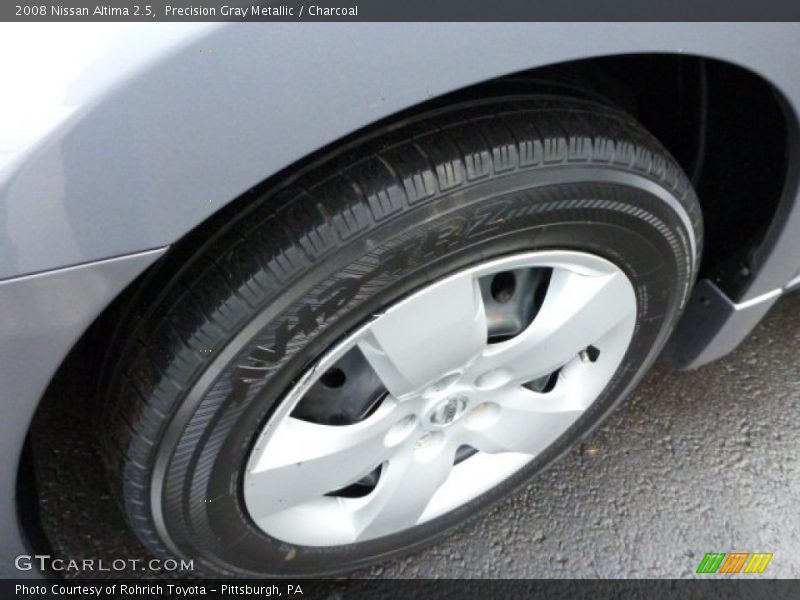 Precision Gray Metallic / Charcoal 2008 Nissan Altima 2.5