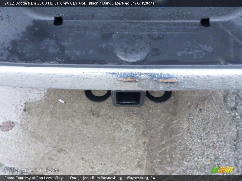 Black / Dark Slate/Medium Graystone 2012 Dodge Ram 2500 HD ST Crew Cab 4x4