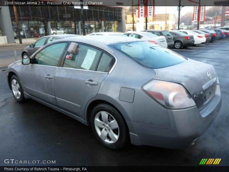Precision Gray Metallic / Charcoal 2008 Nissan Altima 2.5