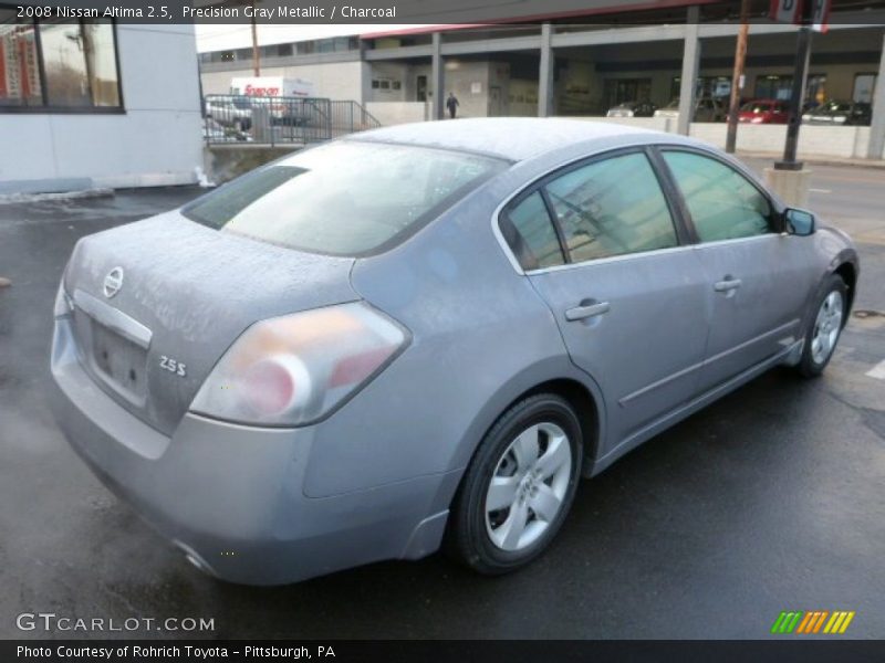 Precision Gray Metallic / Charcoal 2008 Nissan Altima 2.5