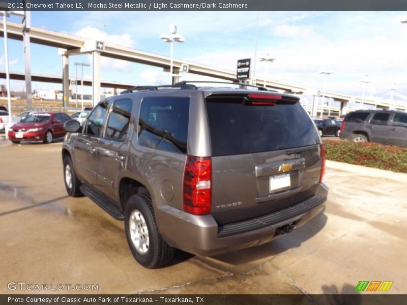 Mocha Steel Metallic / Light Cashmere/Dark Cashmere 2012 Chevrolet Tahoe LS