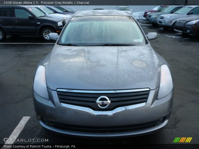 Precision Gray Metallic / Charcoal 2008 Nissan Altima 2.5