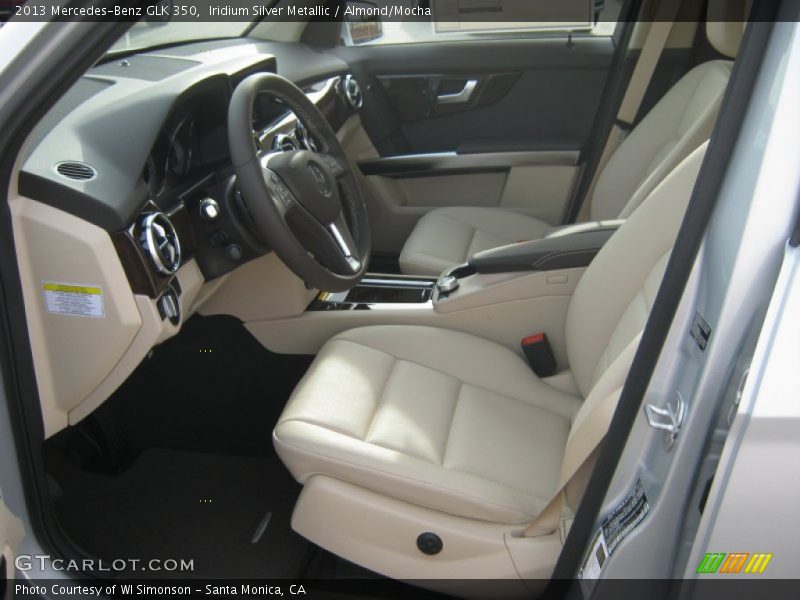 Iridium Silver Metallic / Almond/Mocha 2013 Mercedes-Benz GLK 350