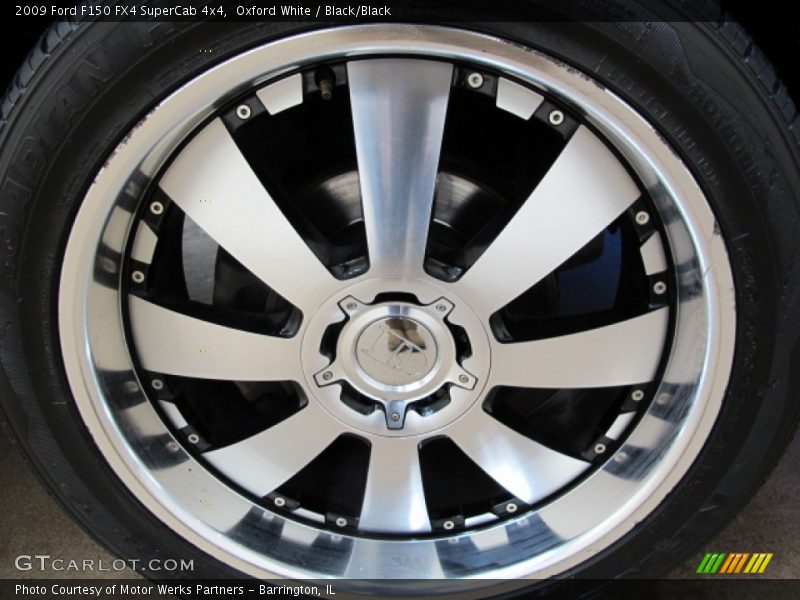 Custom Wheels of 2009 F150 FX4 SuperCab 4x4