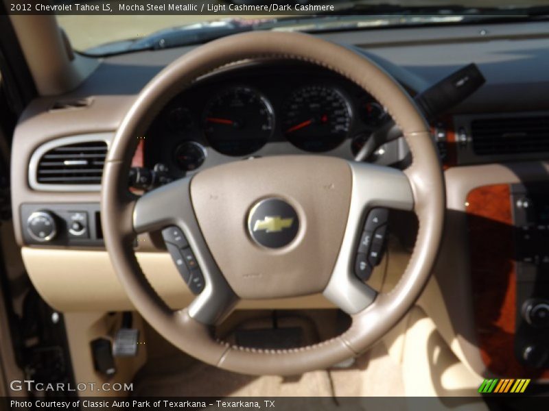 Mocha Steel Metallic / Light Cashmere/Dark Cashmere 2012 Chevrolet Tahoe LS