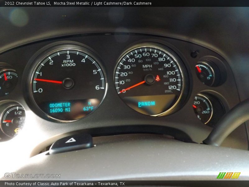 Mocha Steel Metallic / Light Cashmere/Dark Cashmere 2012 Chevrolet Tahoe LS