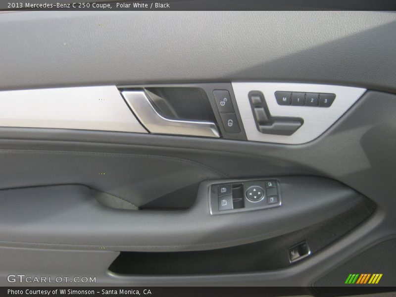 Polar White / Black 2013 Mercedes-Benz C 250 Coupe