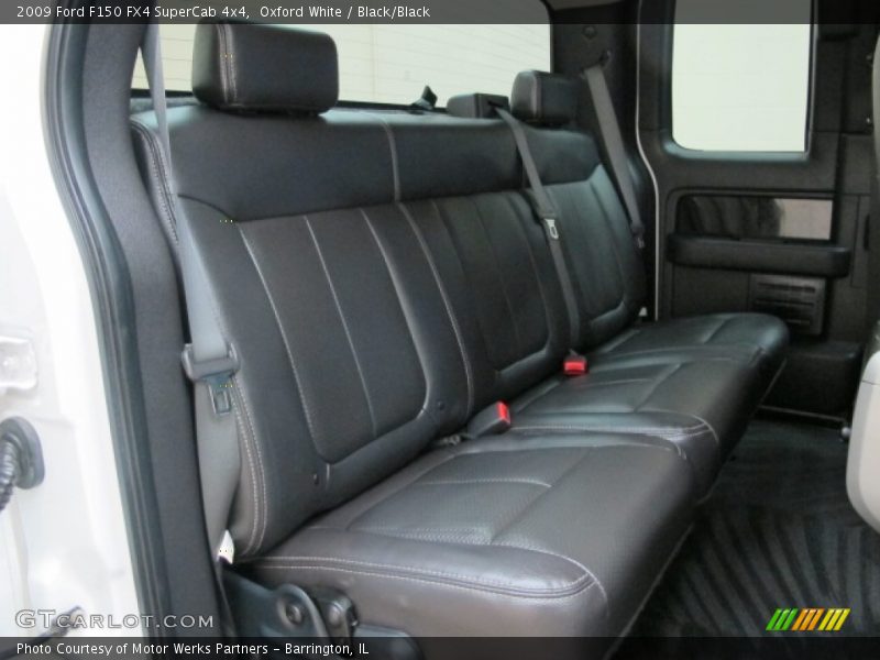 Rear Seat of 2009 F150 FX4 SuperCab 4x4