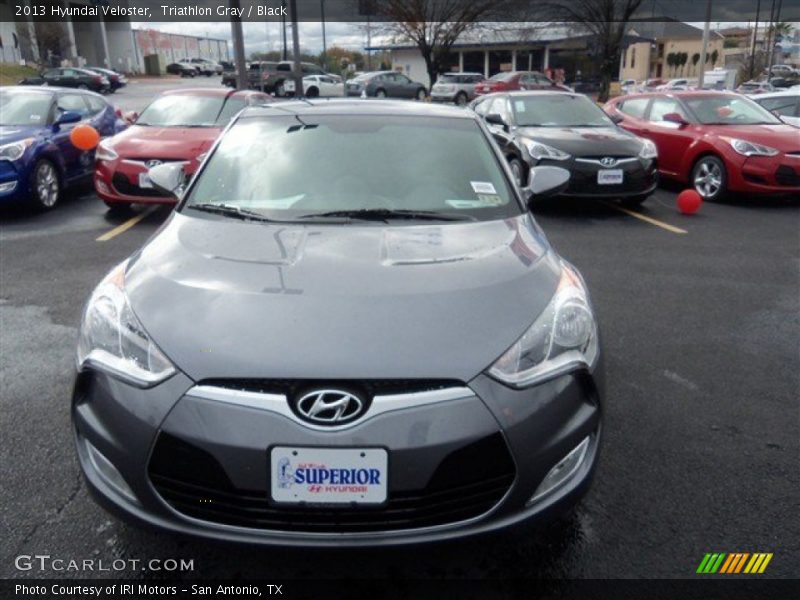 Triathlon Gray / Black 2013 Hyundai Veloster
