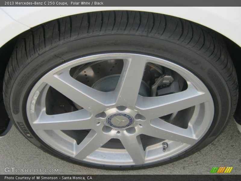 Polar White / Black 2013 Mercedes-Benz C 250 Coupe