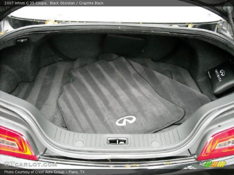 Black Obsidian / Graphite Black 2007 Infiniti G 35 Coupe