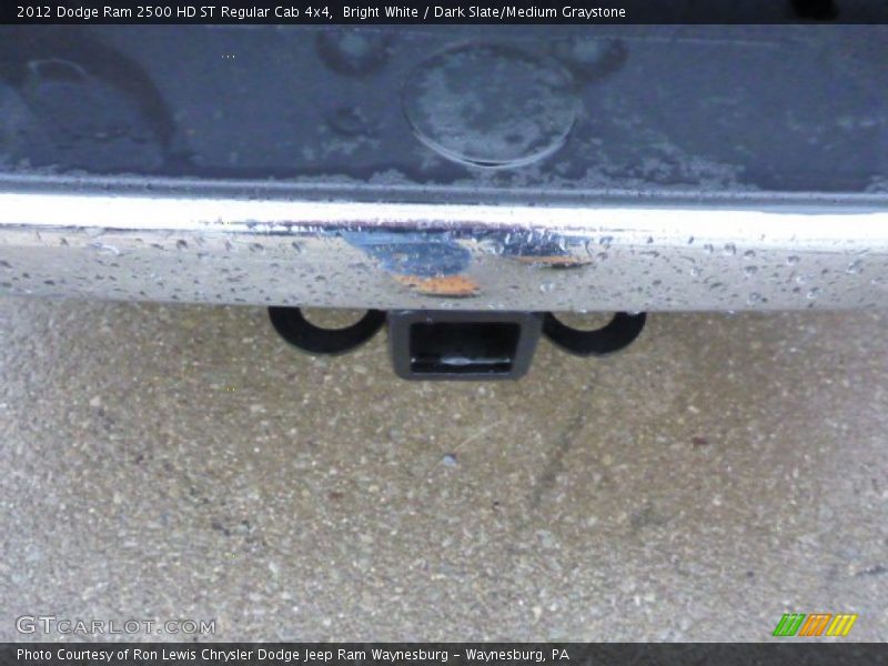 Bright White / Dark Slate/Medium Graystone 2012 Dodge Ram 2500 HD ST Regular Cab 4x4
