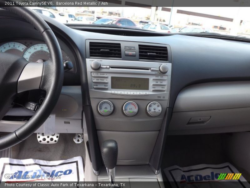 Barcelona Red Metallic / Ash 2011 Toyota Camry SE V6
