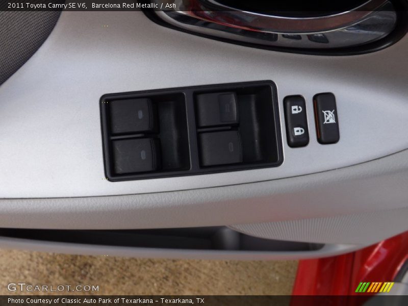 Barcelona Red Metallic / Ash 2011 Toyota Camry SE V6