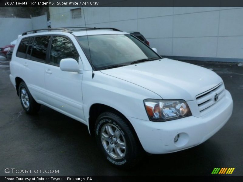 Front 3/4 View of 2007 Highlander V6