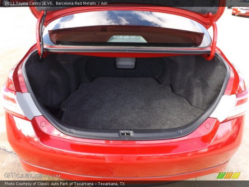 Barcelona Red Metallic / Ash 2011 Toyota Camry SE V6