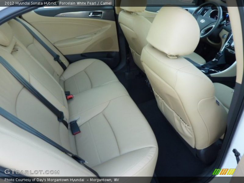 Rear Seat of 2012 Sonata Hybrid