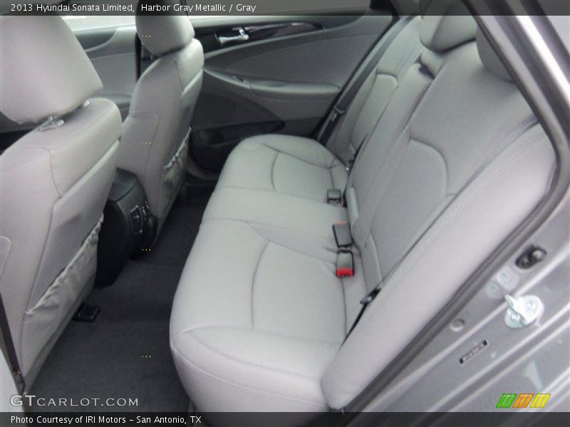 Harbor Gray Metallic / Gray 2013 Hyundai Sonata Limited