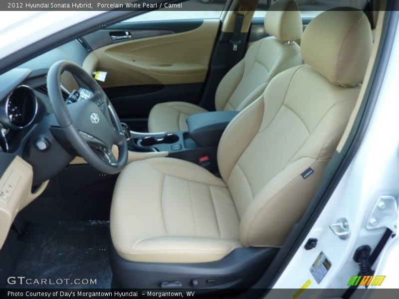 Front Seat of 2012 Sonata Hybrid