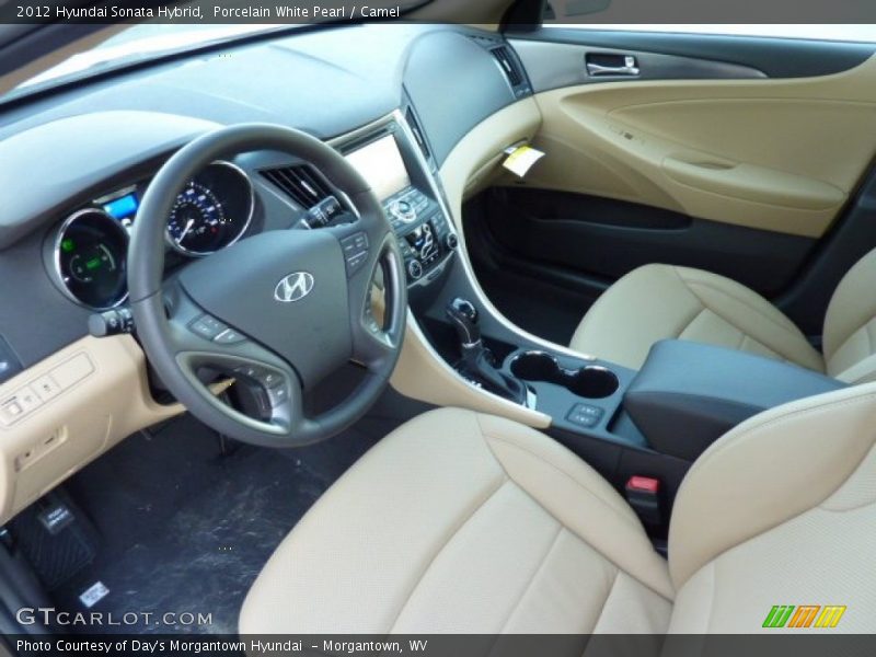 Camel Interior - 2012 Sonata Hybrid 