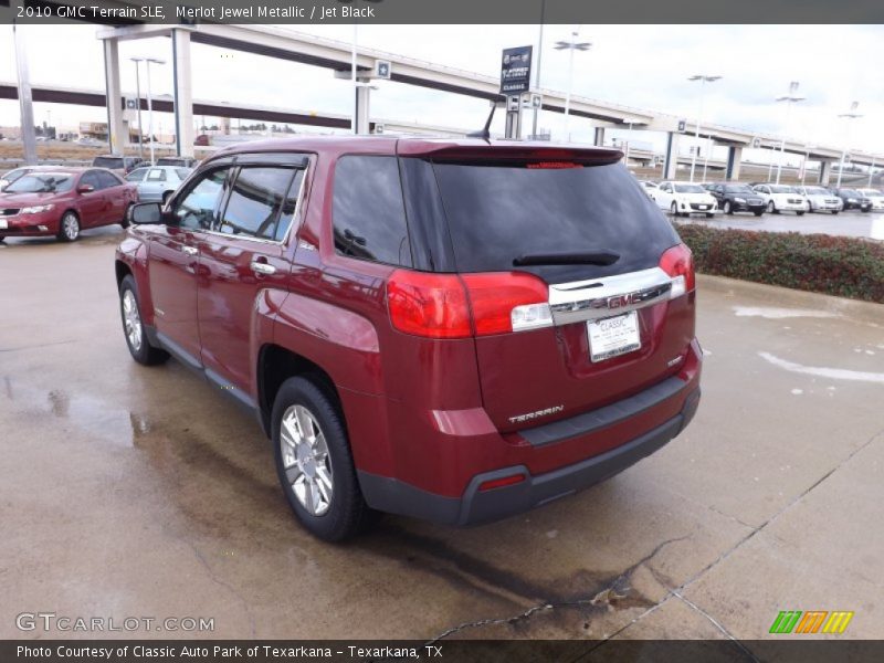 Merlot Jewel Metallic / Jet Black 2010 GMC Terrain SLE