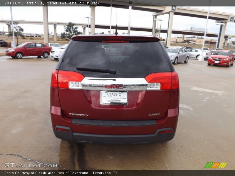 Merlot Jewel Metallic / Jet Black 2010 GMC Terrain SLE