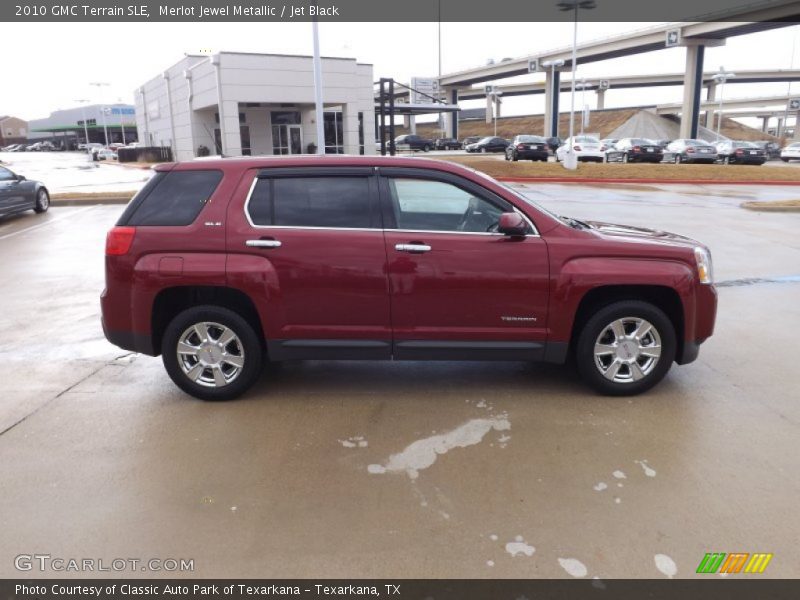 Merlot Jewel Metallic / Jet Black 2010 GMC Terrain SLE