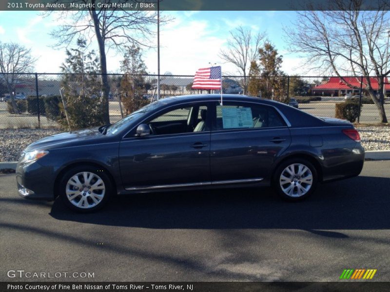 Magnetic Gray Metallic / Black 2011 Toyota Avalon