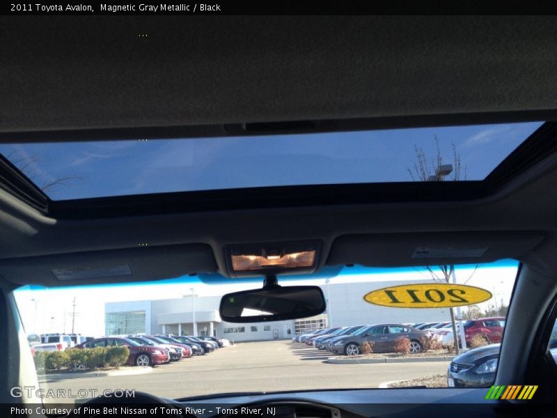 Magnetic Gray Metallic / Black 2011 Toyota Avalon