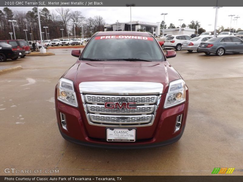 Merlot Jewel Metallic / Jet Black 2010 GMC Terrain SLE