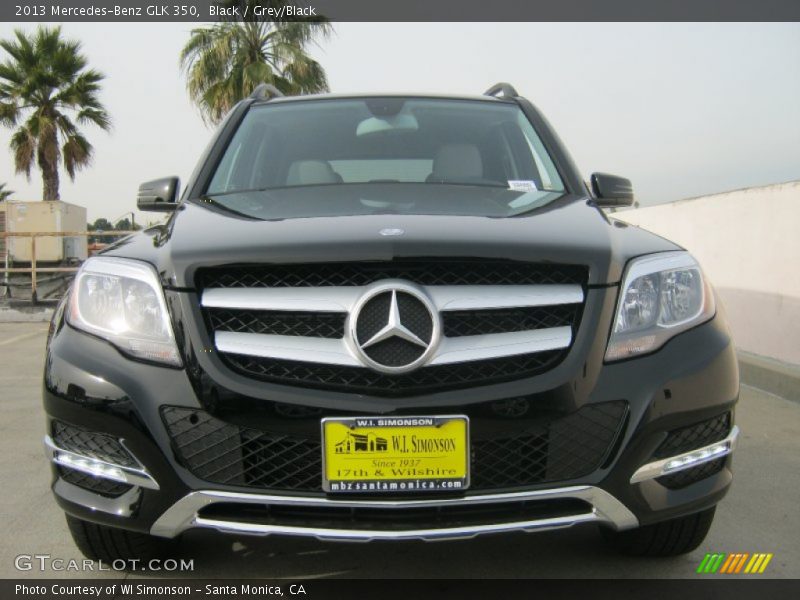 Black / Grey/Black 2013 Mercedes-Benz GLK 350