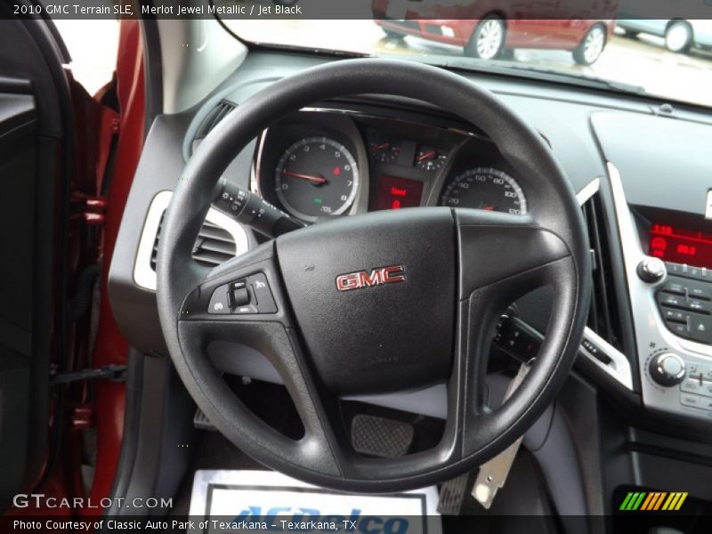 Merlot Jewel Metallic / Jet Black 2010 GMC Terrain SLE