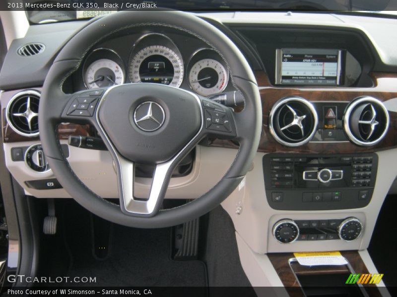 Black / Grey/Black 2013 Mercedes-Benz GLK 350