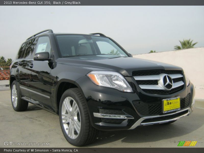 Black / Grey/Black 2013 Mercedes-Benz GLK 350