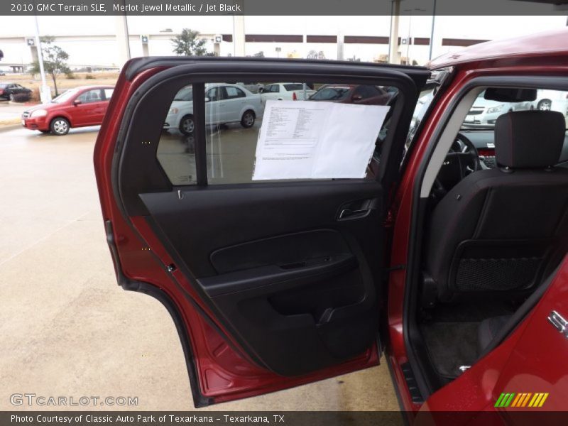 Merlot Jewel Metallic / Jet Black 2010 GMC Terrain SLE