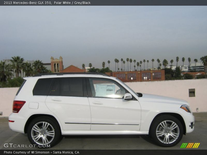 Polar White / Grey/Black 2013 Mercedes-Benz GLK 350