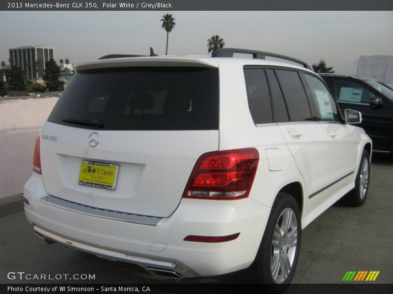 Polar White / Grey/Black 2013 Mercedes-Benz GLK 350