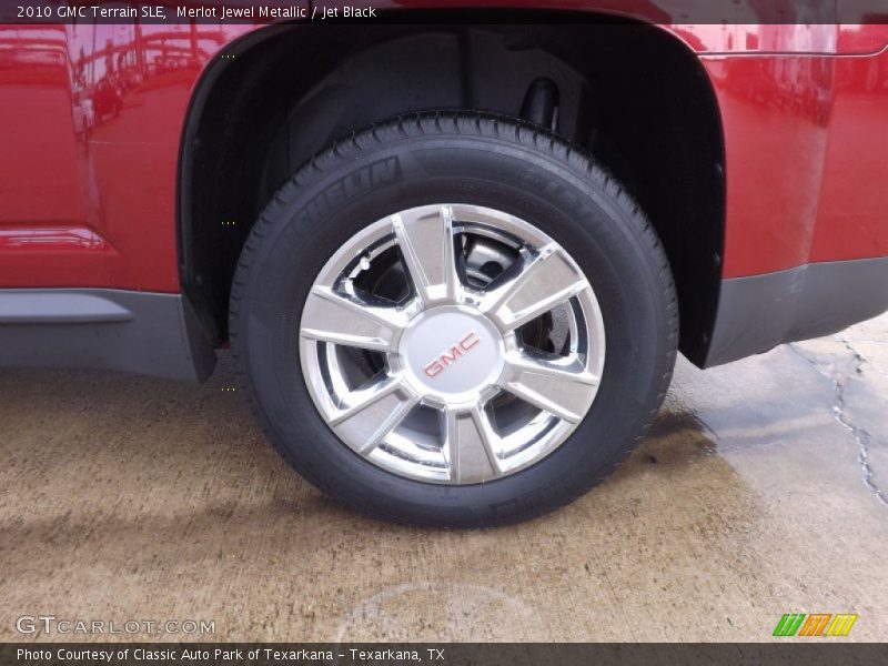 Merlot Jewel Metallic / Jet Black 2010 GMC Terrain SLE