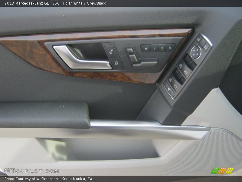Polar White / Grey/Black 2013 Mercedes-Benz GLK 350