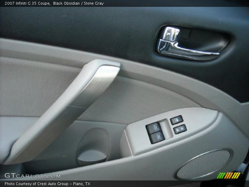 Black Obsidian / Stone Gray 2007 Infiniti G 35 Coupe